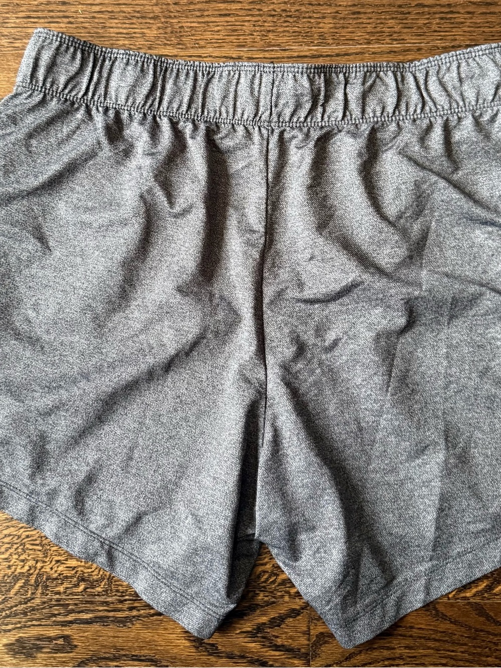 Nike Women's Athletic Shorts - Gray with Black Drawstring - Picture 3 of 6